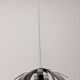 Space Age "Flower" pendant light by Jocelyne Trocmé for Oxar France circa 1970