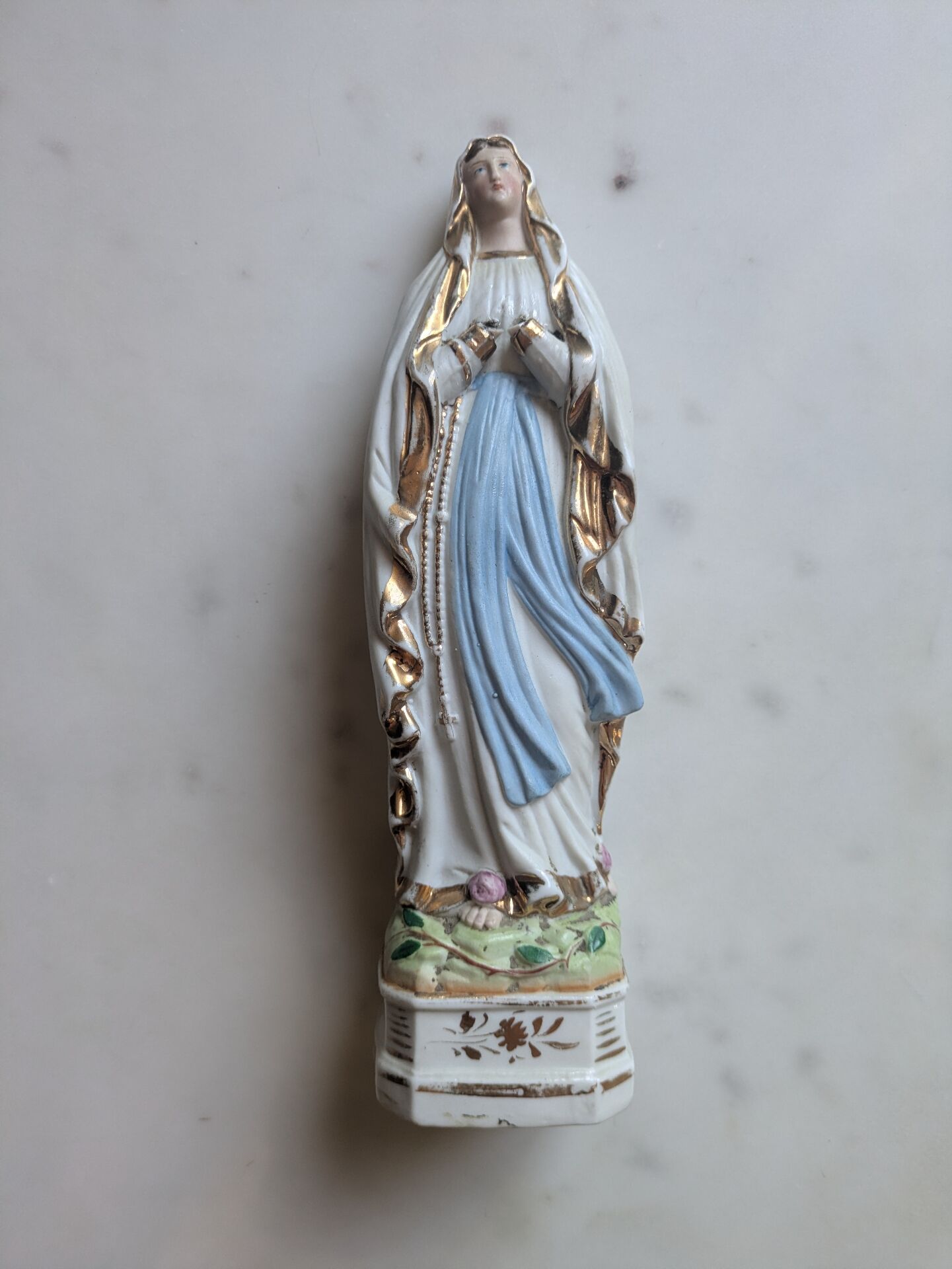 Statuette de la Sainte Vierge, fin XIXeme - début XXeme