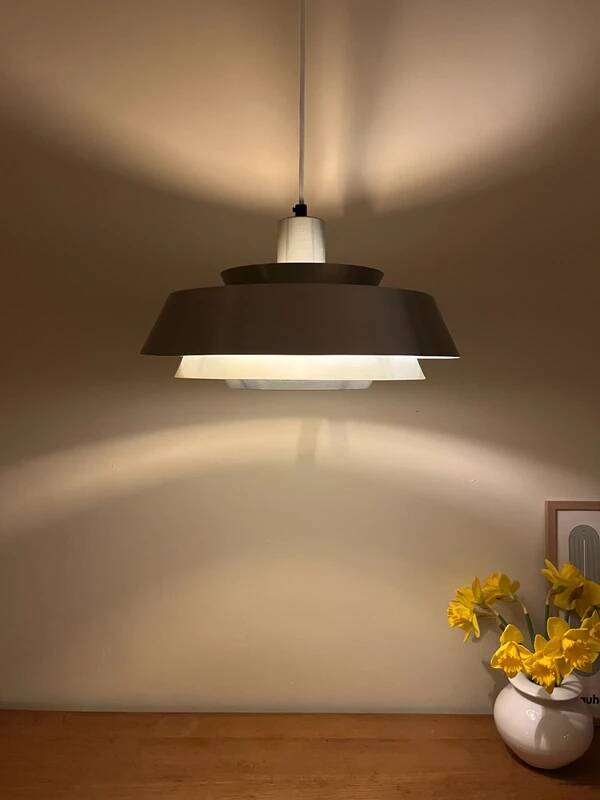 Vintage Danish multi layered design pendant in the Nova style