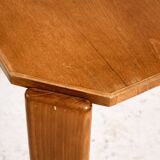 Beech dining set by Bruno Rey for Kusch & Co., Set of 7