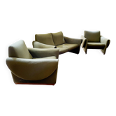 Set of a sofa and 2 armchairs