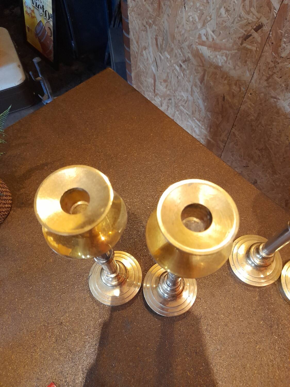 Set of 4 candle holders