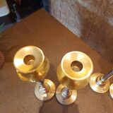 Set of 4 candle holders