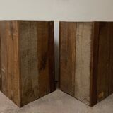 Pair of walnut necks XVIII th