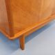 Vintage oak wardrobe from the 1960s.