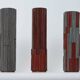 Vintage Pottery Mosaic Vases by W. Zimmermann for Ritter