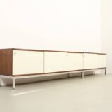 Enfilade Airborne with lacquered sliding doors, France, 1960s