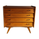 Vintage commode with tapered legs