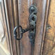 Pair of wooden doors, 19th century.