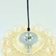 Mid Century Bubble Glass Pendant Light by H.Tynell for Limburg, 1960s/1970s