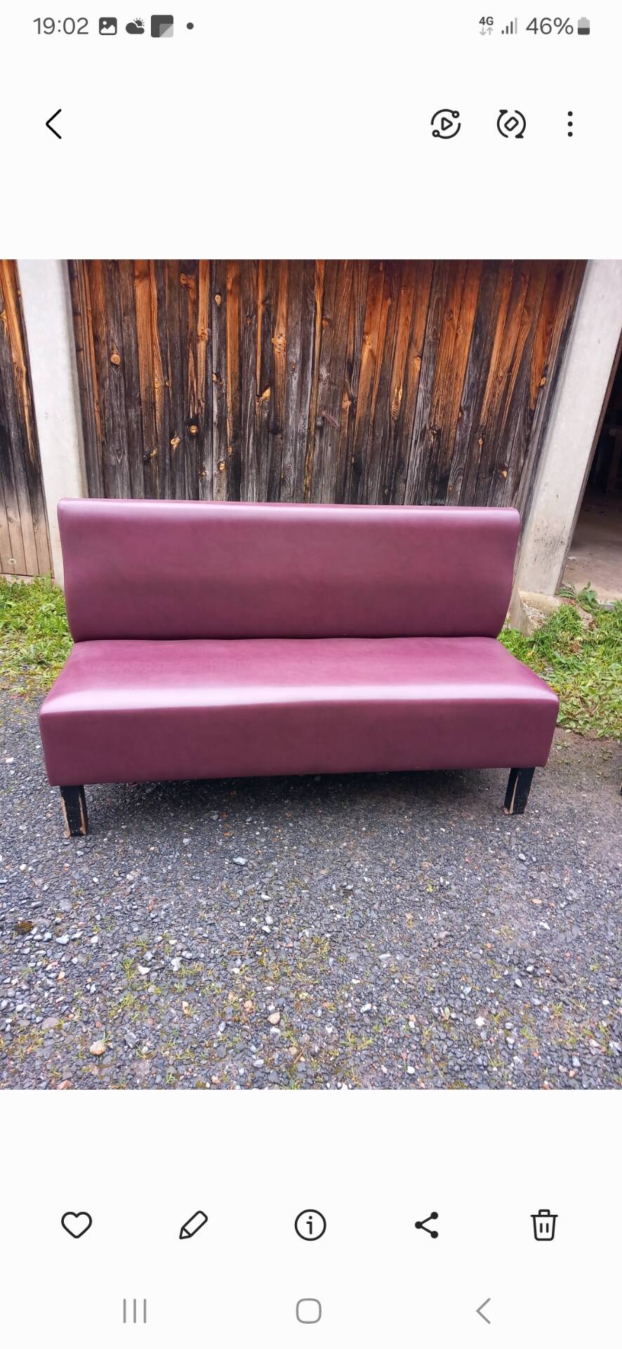 3 bistro benches