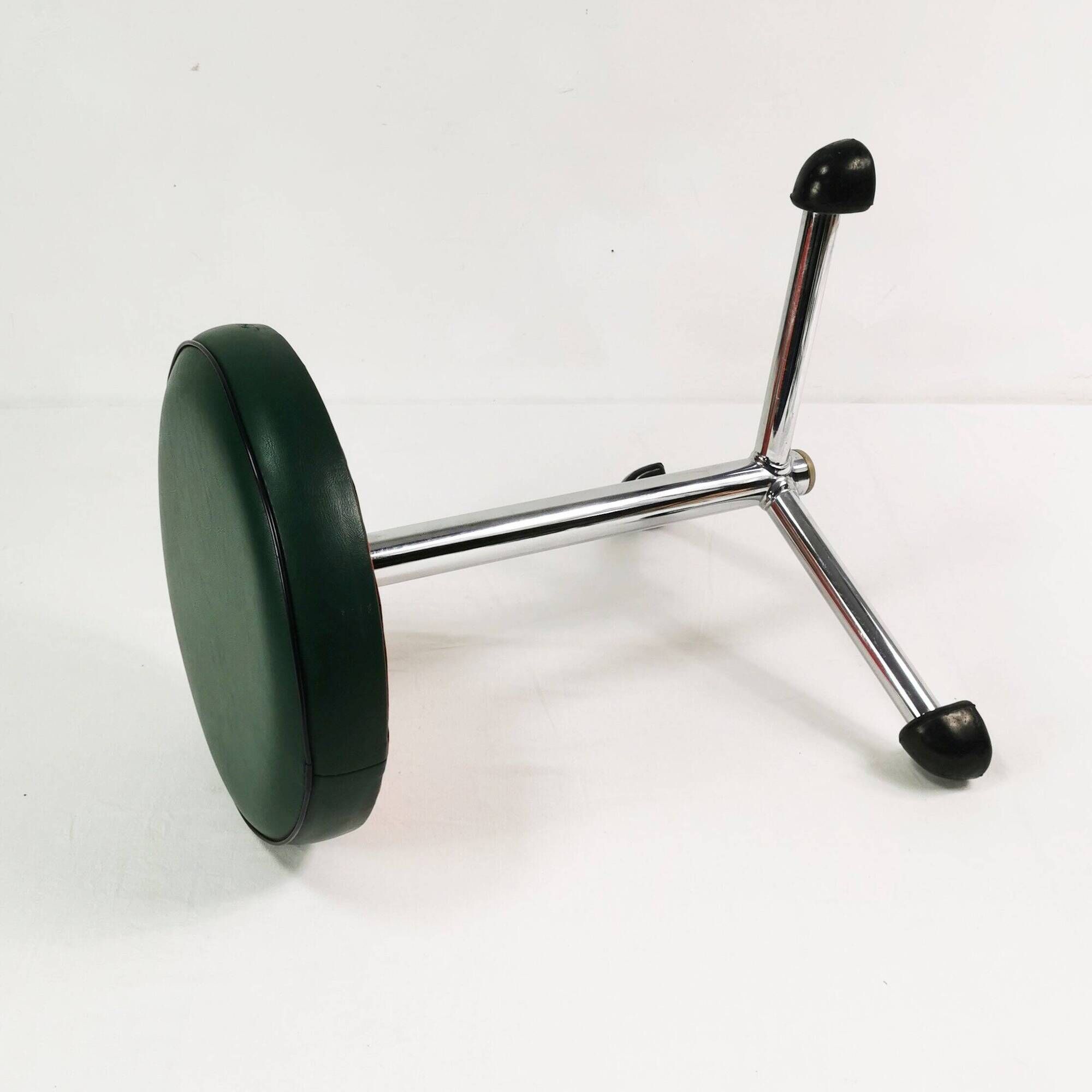Bauhaus-industrial stool, Maquet, Germany, 1950s
