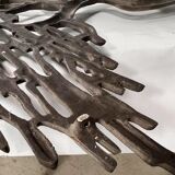 Vintage brass wall decoratio, tree