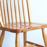 Windsor 60s cobble chair in solid wood