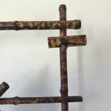 Bamboo coat rack cloakroom