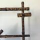 Bamboo coat rack cloakroom