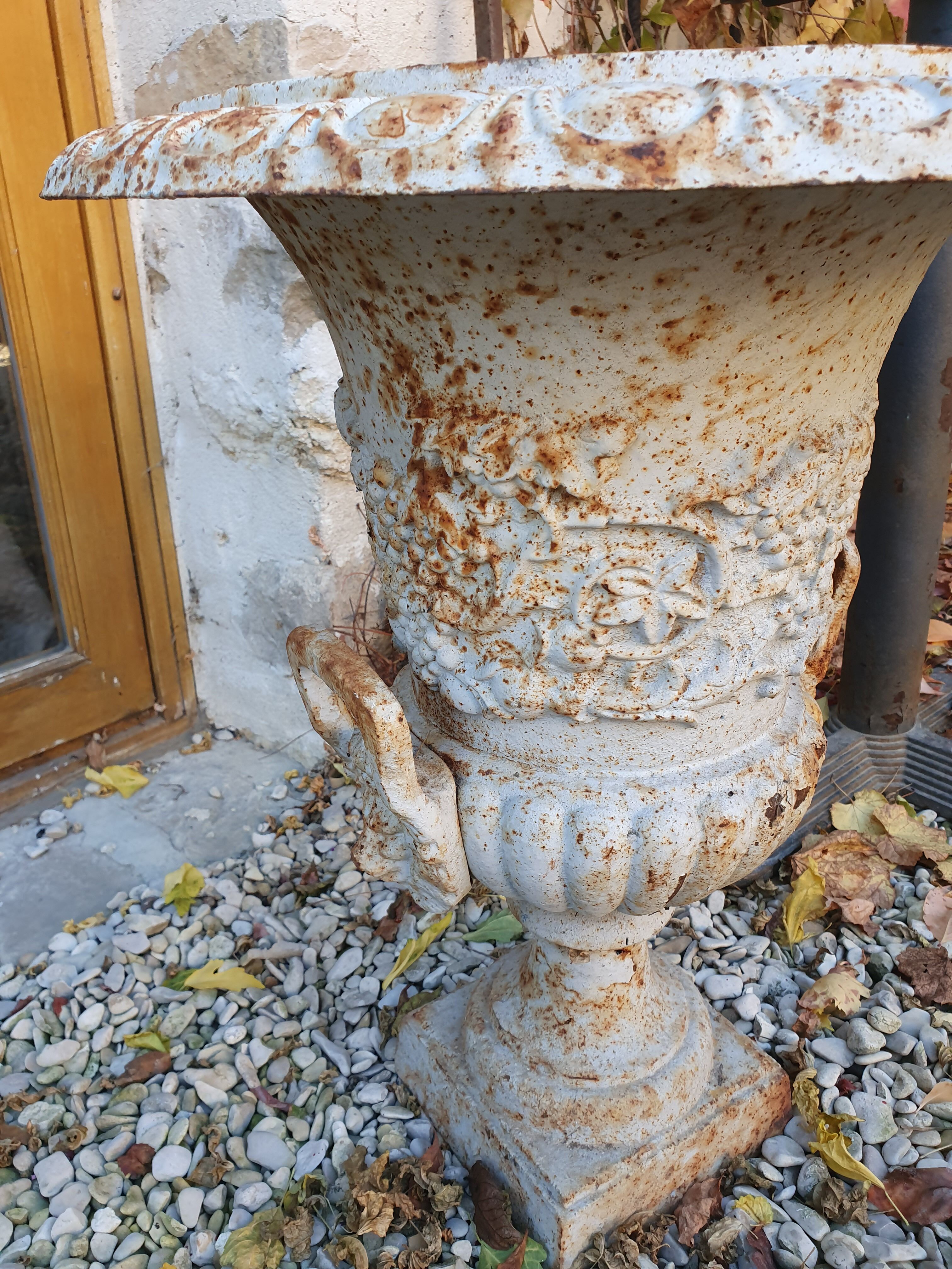 Cast iron vases Versailles