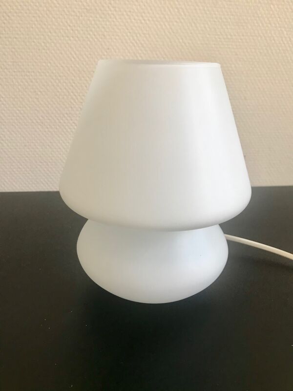 Lampe champignon verre