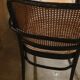 Fauteuil canné bois courbé 50/60
