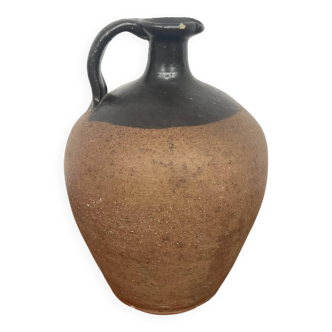 Pichet en grès bicolore