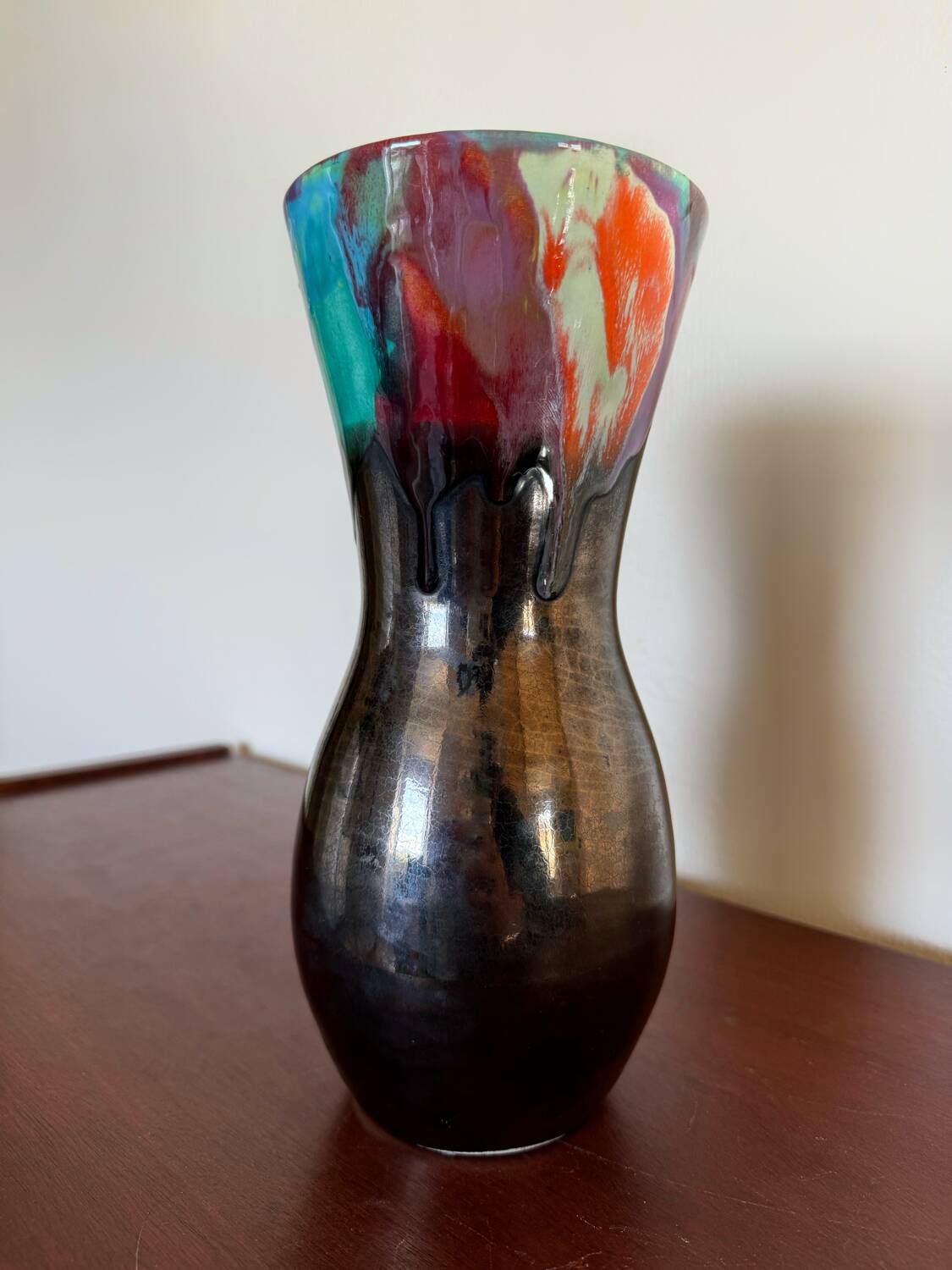 Vallauris ceramic vase from the 50s