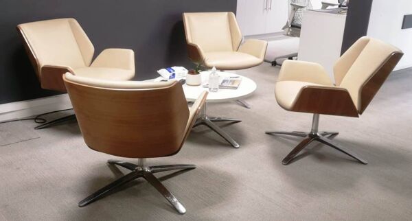 Fauteuil visiteur Kruze, Boss Design