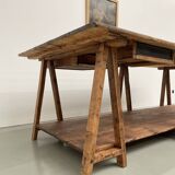 XXL 3m draper pine work table