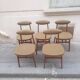Lot de chaises design