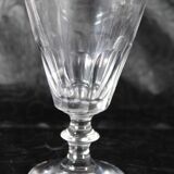 Baccarat / St Louis Caton crystal glasses early 20th France