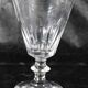 Baccarat / St Louis Caton crystal glasses early 20th France