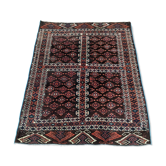Carpet Tekke Engsi former 165 x 130 cm around 1900