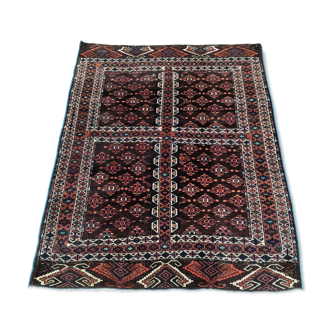 Tapis Tekke Engsi ancien 165x130 cm vers 1900