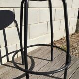 2 High workshop high natural wood black metal workshop