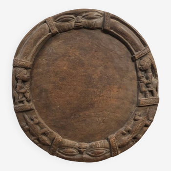 Ceremonial african platter (Yoruba-Ayizo tribe)