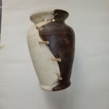 Pot de fleur Yin & yang en terre cuite forme amphore