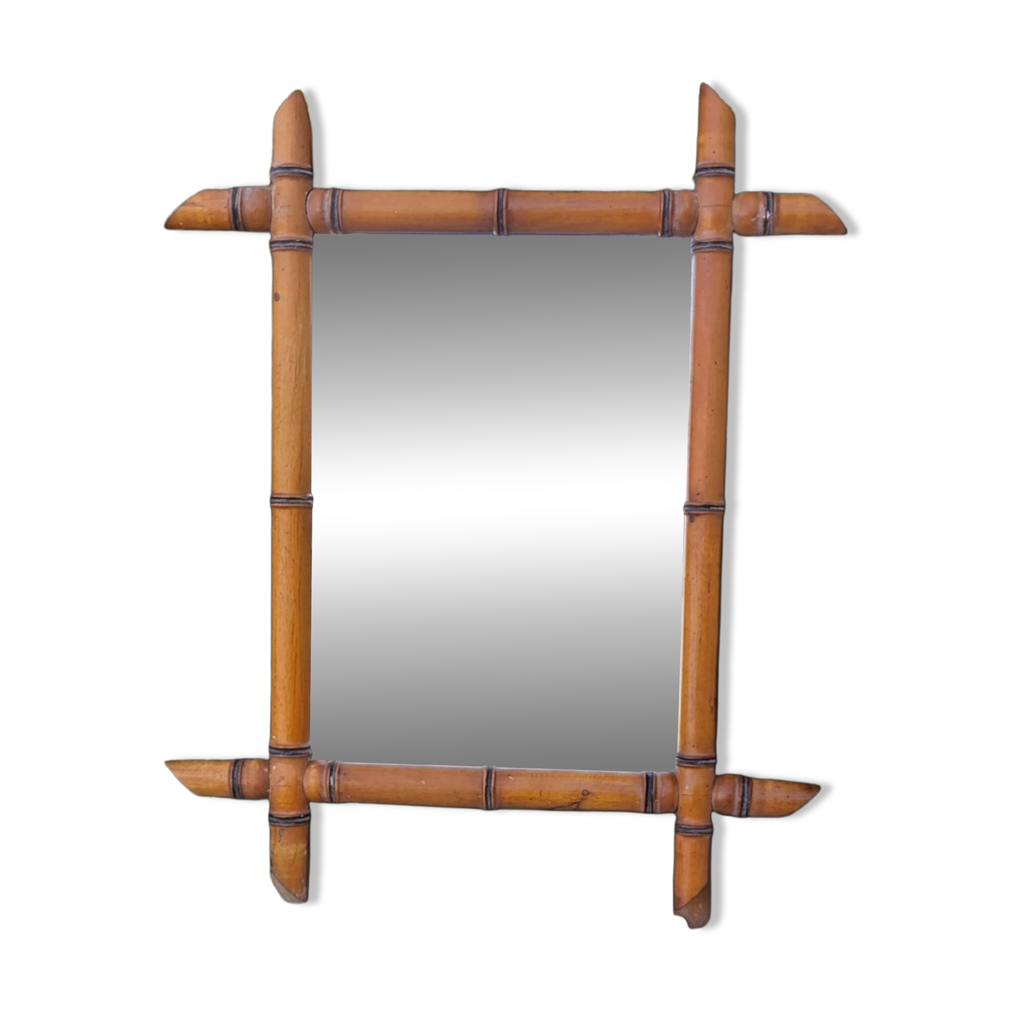 Miroir bambou 51*61 cm