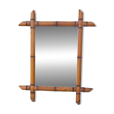 Miroir bambou 51*61 cm