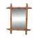 Miroir bambou 51*61 cm