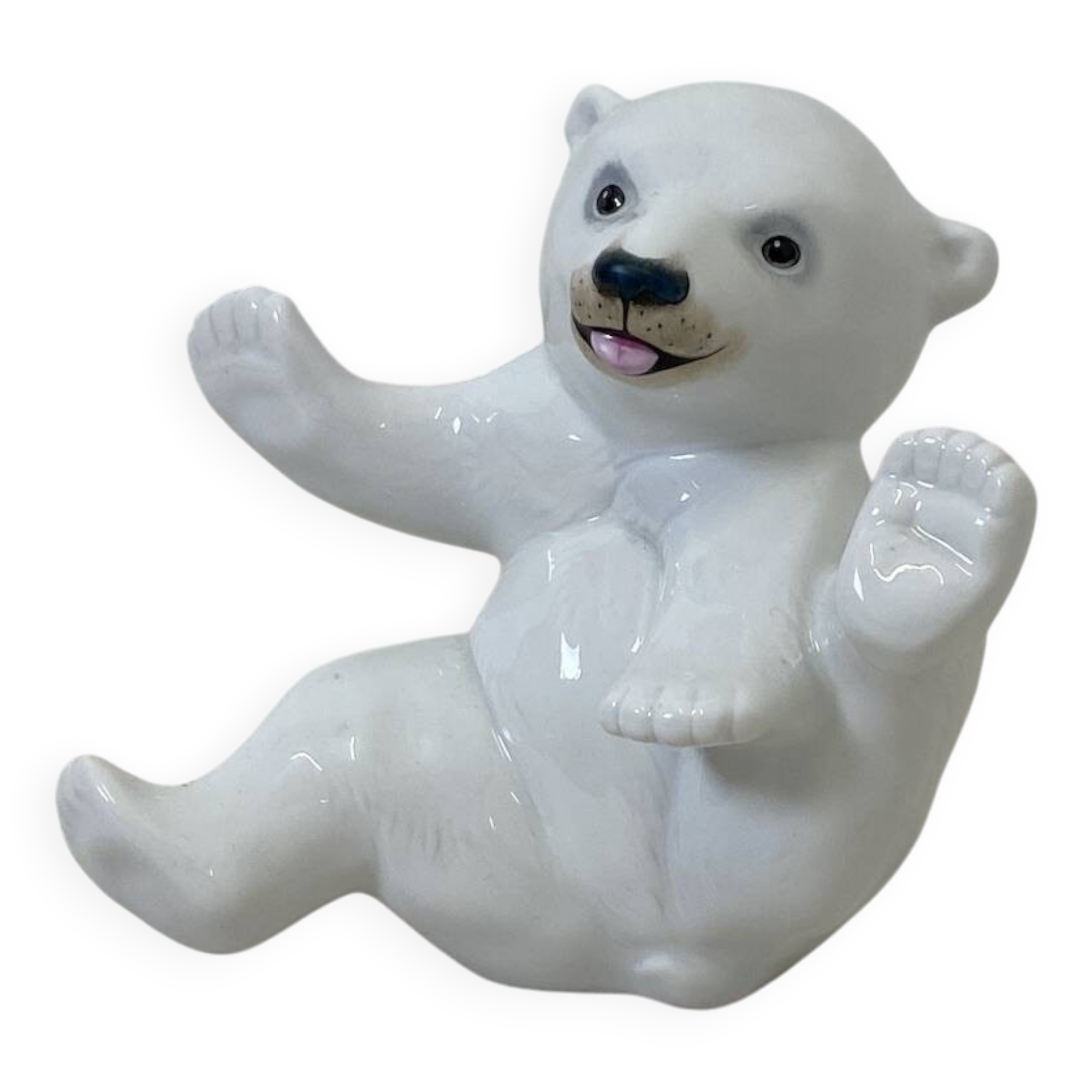 Ourson polaire en porcelaine