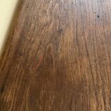 Antique wooden fireplace mantel