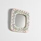 Ceramic mirror, Les Quatre Potiers, France circa 1965