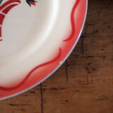 Lot of 10 plates to dessert Lunéville