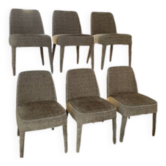 CHAISES MODELE FEBO DE MAXALTO (6 CHAISES)