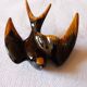 Vintage ceramic swallow wall decoration