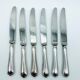 Ercuis 6 spoons dessert model sully silver metal
