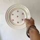 St Amand dessert plates, Roses
