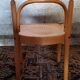 Fauteuil de bureau bois 80's