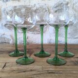Service de 6 verres Alsace en cristal