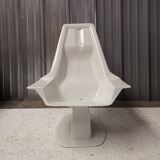 Sun lounger armchair, Les Plastiques de Bourgogne, 1970