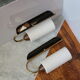 Pair of brass and opalin glass sconces